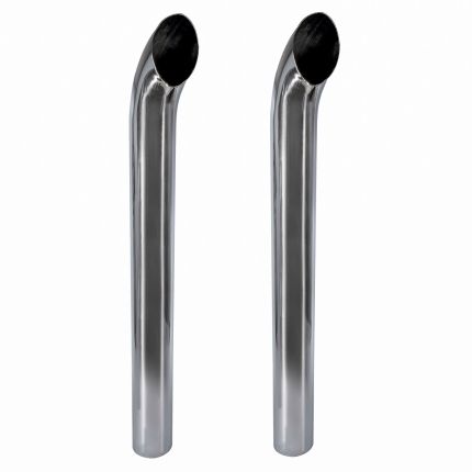 Yoder Chrome Stack CHROME STACK 36 IN.-WA13350148C - On The Spot Truck Repair